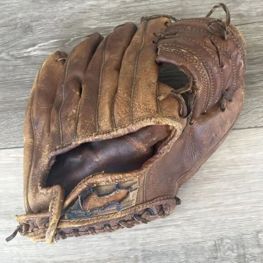 Vintage 1950s All-Star Jackie Brandt JC Higgins 1637 Rare Baseball‎ Glove Mitt